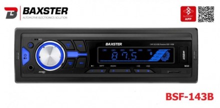 
Кратко о Baxster BSF-143 blue:Монтажный размер: 1 DINТип: USB (б. . фото 2