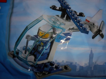 Лего сити Lego City «Полицейский вертолет» 
Оригинальный конструктор компании L. . фото 3