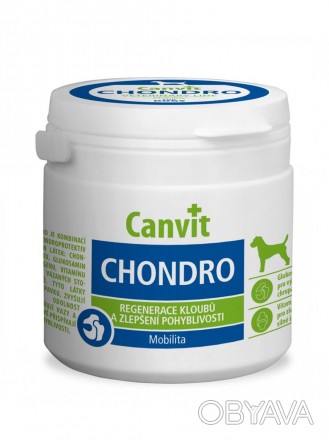 CANVIT (КАНВИТ) CHONDRO - ХОНДРО - ДОБАВКА ДЛЯ ЗДОРОВЬЯ СУСТАВОВ СОБАК РЕГЕНЕРАЦ. . фото 1