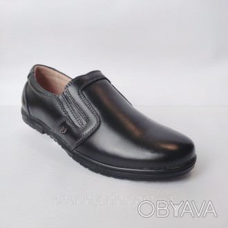  Школьные кожаные мокасины-туфли от Kangfu мальчикам 
Артикул C1031-2
Обувь этой. . фото 1