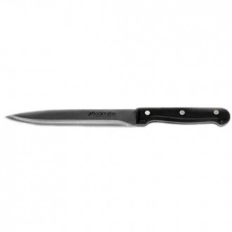 Нож для мяса торговой марки Kamille
Длина лезвия ножа 17.5 см - это кухонный нож. . фото 3
