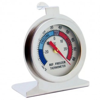 Термометр для холодильника Orion от -30 до +30 ℃
Изготовлен из стали и стекла, у. . фото 6