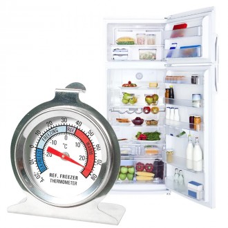 Термометр для холодильника Orion от -30 до +30 ℃
Изготовлен из стали и стекла, у. . фото 4