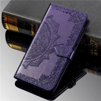 Кожаный чехол (книжка) Art Case с визитницей для Samsung Galaxy M31s (Фиолетовый. . фото 8