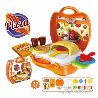 Продукты игрушечные 8313 пицца. . фото 1