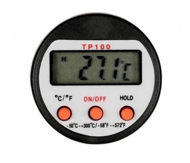 Термометр для м'яса TP-100 (від -50 до 300 ºC) зі щупом з нержавіючої сталі Терм. . фото 3