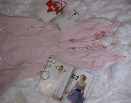 платье сарафан, Together, 14UK, км0799
нежно розовый цвет, ткань легкая и прият. . фото 10