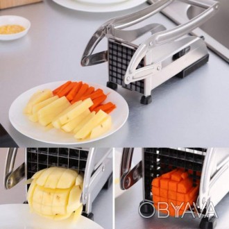 Машинка для нарізки картоплі Giakoma G-1180 зручна в застосуванні! Міцне вакуумн. . фото 1