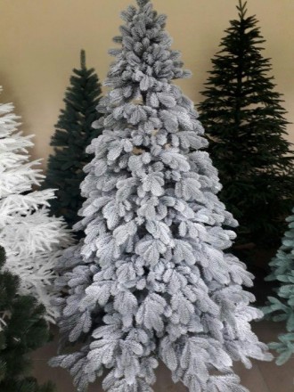 Заснеженные ЛИТЫЕ елки искусственные со снегом. В наличии 2 вида -  Президентска. . фото 3