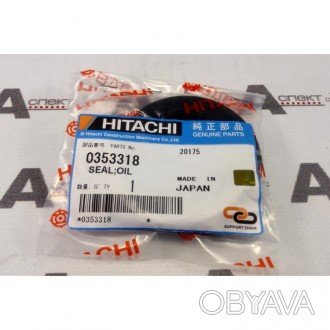 Оригинальная запасная часть Hitachi: Сальник гидромотора поворота Hitachi 035331. . фото 1