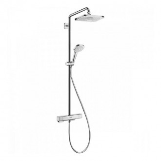 CROMA E Showerpipe душова система 280 1jet, з термостатом, хром. Киев. фото 1 CROMA E Showerpipe душова система 280 1jet, з термостатом, хром. Киев. фото 1