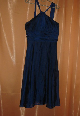 платье сарафан, Connected Apparel, 12р, км0801
темно синий цвет с отливом, ткан. . фото 5