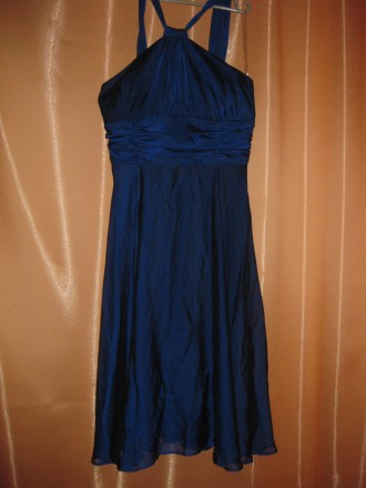 платье сарафан, Connected Apparel, 12р, км0801
темно синий цвет с отливом, ткан. . фото 3