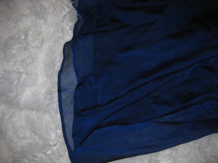 платье сарафан, Connected Apparel, 12р, км0801
темно синий цвет с отливом, ткан. . фото 11