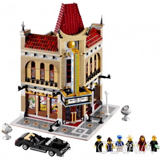 
LEGO 10232 Creator Palace Cinema Кинотеатр 
 
	Очень детализированная модель ки. . фото 1