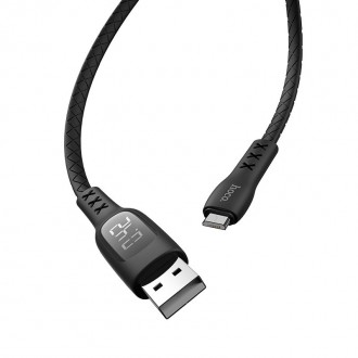 Дата кабель Hoco S6 Sentinel USB to MicroUSB (1.2m) (Черный). . фото 5