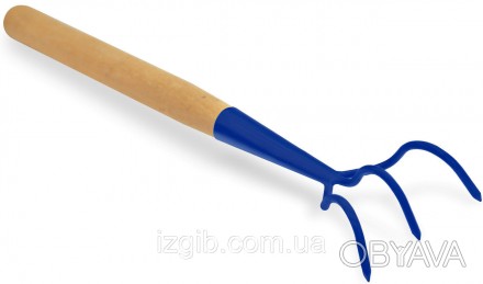 Разрыхлитель с деревянной ручкой, Украина 570 мм, код 771-075, Разрыхлитель стал. . фото 1
