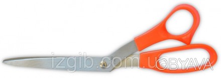 Ножницы раскроечные 225 мм, код 713-972, Металлические ножницы с пластмассовыми . . фото 1
