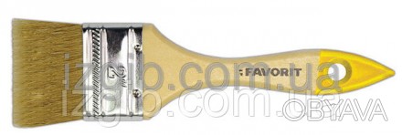 Кисть флейцевая Favorit, тип Стандарт 1, код 701-001
Цена указана за 1 шт. в упа. . фото 1