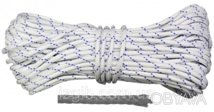 Шнур полипропиленовый плетеный с полипропиленовым сердечником. Высокопрочный, ги. . фото 1