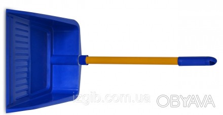 Совок для мусора с ручкой, Украина 280x262x600 мм, код 766-070, Совок для мусора. . фото 1