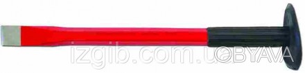 Зубило, резиновая ручка d=14 мм, 300 мм, код 740-101, Зубило из высококачественн. . фото 1