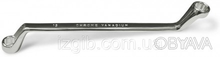 Ключ гнуто-накидной Cr-V 10х11 мм, код 748-503 , Ключи гнуто-накидные изготовлен. . фото 1