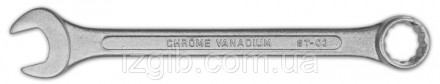 Ключ рожково-накидной, Cr-V 12 мм, код 748-206 , Ключи рожково-накидные из прочн. . фото 2