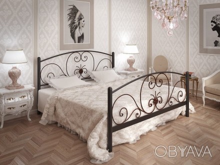 
Двоспальне ліжко Tenero Nimfeia / Німфея 140x190 (TE-D-NI-01)- це максимально н. . фото 1