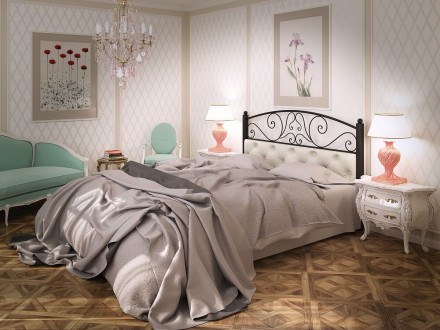
Двоспальне ліжко Tenero Astra / Астра 140x190 (TE-D-AS-01)- це вишукане, класич. . фото 2