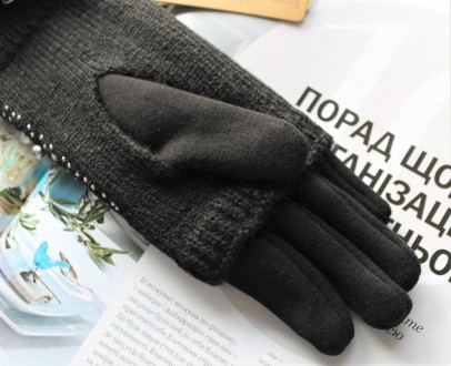 Женские теплые перчатки
 
Теплые кашемировые женские перчатки с довязом.
Довяз . . фото 3