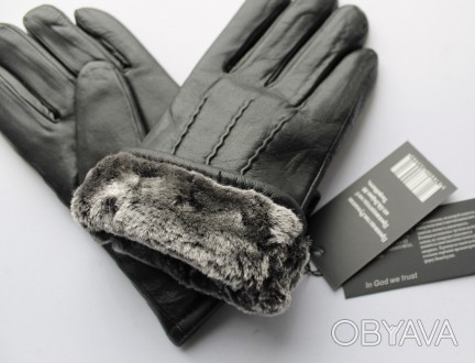 Мужские кожаные перчатки с мехом
 
Материал верха: натуральная кожа;
Материал по. . фото 1