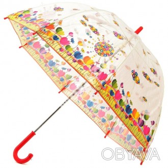 Прозрачный детский зонт Zest Цветная поляна
Детский зонт ZEST-механика - артикул. . фото 1