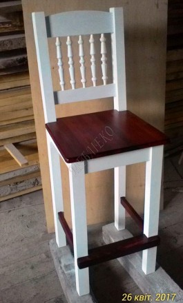 Барні стільці, Стілець Барний Ажур
Барні стільці Ажур виготовлені із натурально. . фото 4