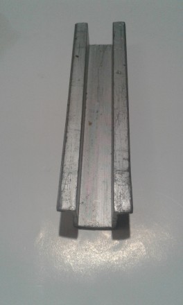 Продам профіль алюмінієвий Д-подібний  під "серебро". . фото 3