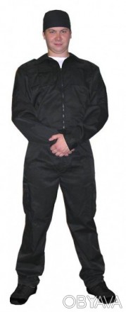 Костюм охоронця складається з куртки і брюк.
Кутка пряма, з потайною застібкою н. . фото 1