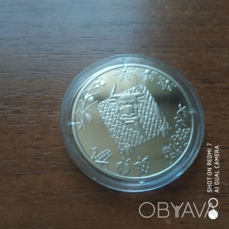 юбилейные монеты Украины 5 гривен в.16.54.д.35мм.т.50.000.год 2021.серия Восточн. . фото 1
