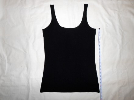 Черная  майка  Primark Stretch Vest  Made in Bangladesh 
Размер:  UK 10   EUR 3. . фото 2