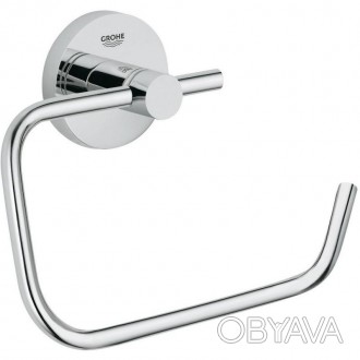 Держатель для туалетной бумаги Grohe Essentials 40689001 изготовлен из прочного . . фото 1