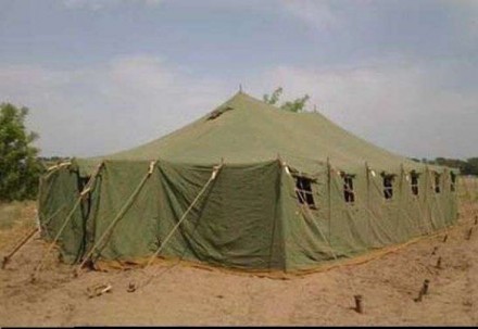 Військова палатка розміщенням до  150-200 чоловік, відмінного стану із прорезине. . фото 7