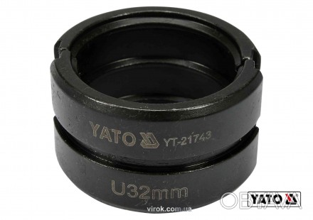 Насадка для прес-кліщів YATO YT-21743
 Насадка для прес-кліщів YATO YT-21743 при. . фото 1