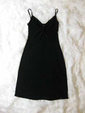 платье сарафан, Chicoree (Чикори), Франция, XS/S, км0808
цвет черный, ткань тян. . фото 11