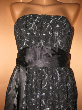 платье, Select, 10р, км0807
цвет черный с серебристыми цветами, с подкладкой по. . фото 4