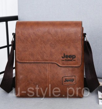 
Мужская кожаная сумка JEEP - это продуманный, стильный, элегантный дизайн, благ. . фото 9