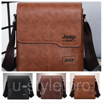 
Мужская кожаная сумка JEEP - это продуманный, стильный, элегантный дизайн, благ. . фото 2