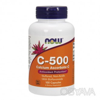
 
C-500 Calcium Ascorbate-C от NOW разработан на основе аскорбата кальция. Это . . фото 1