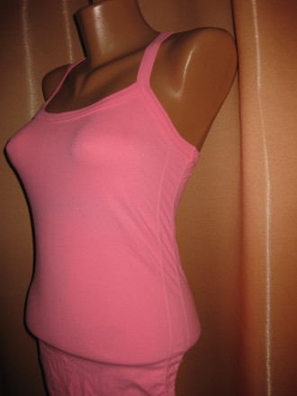 платье майка спортивное, розовое, Португалия, XS/S, км0805
цвет розовый, ткань . . фото 2