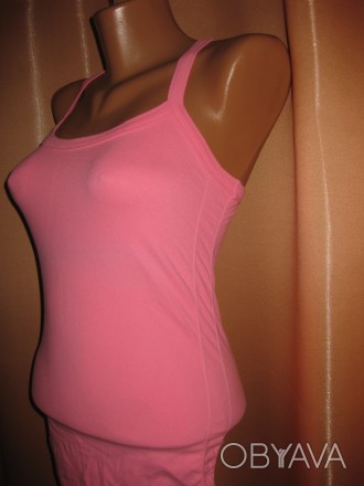 платье майка спортивное, розовое, Португалия, XS/S, км0805
цвет розовый, ткань . . фото 1