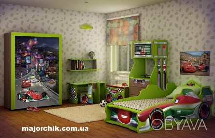 Детская комната мебель для мальчиков -  любителей автогонок!!

АКЦИЯ МЕСЯЦА!!!. . фото 1