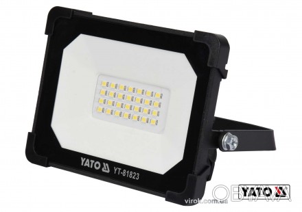Світлодіодний прожектор YATO YT-81823
 Прожектор YATO YT-81823 з ефективними SMD. . фото 1